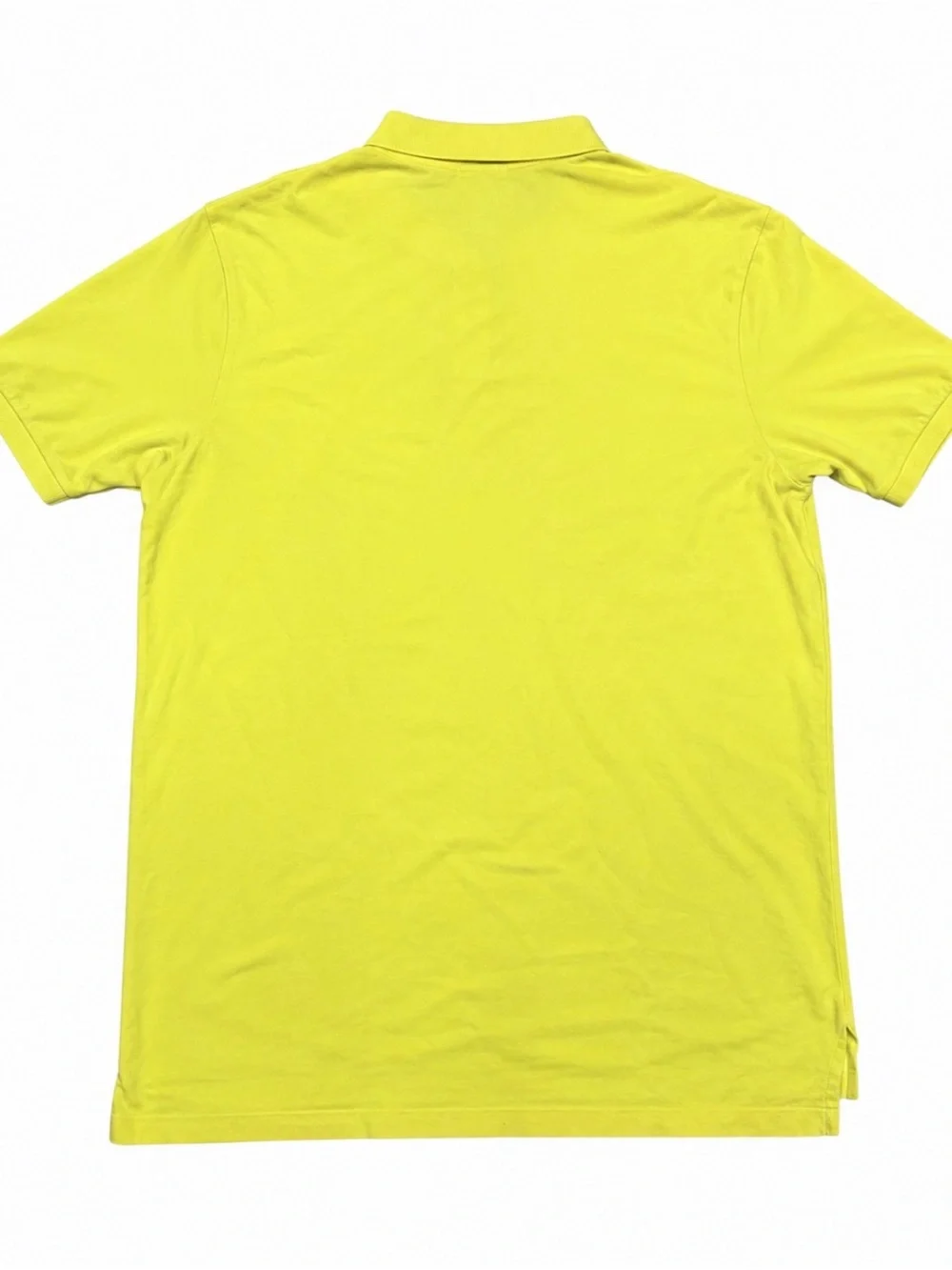 Ralph Lauren Men’s Bright Yellow Polo with Navy Pony